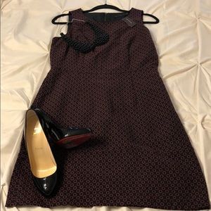 NWT The Limited Black and Red Dress